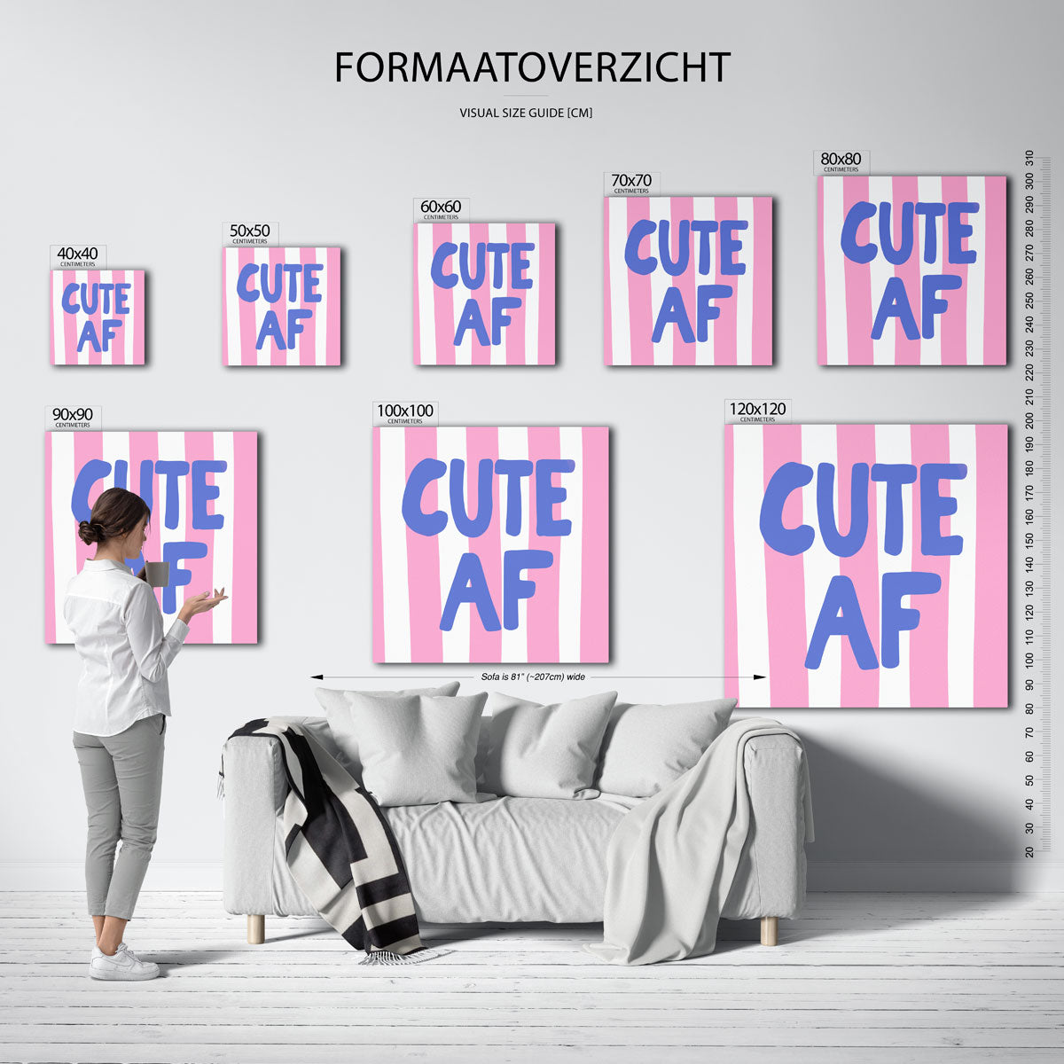 Cute af Poster