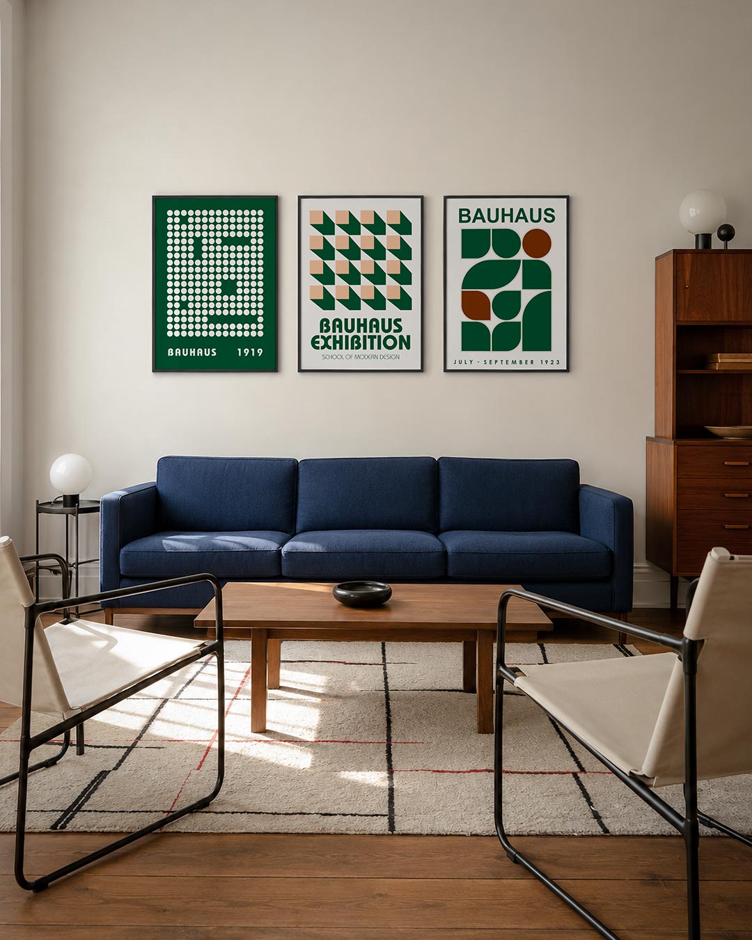 Cirkelpatroon ritme Posterset