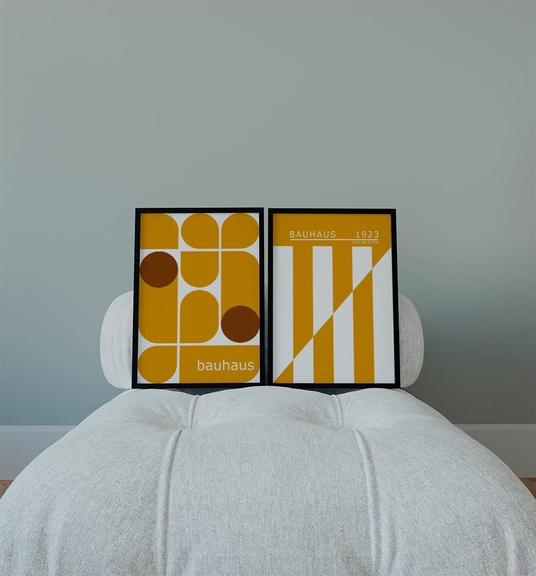 Vormen en vlakken Posterset