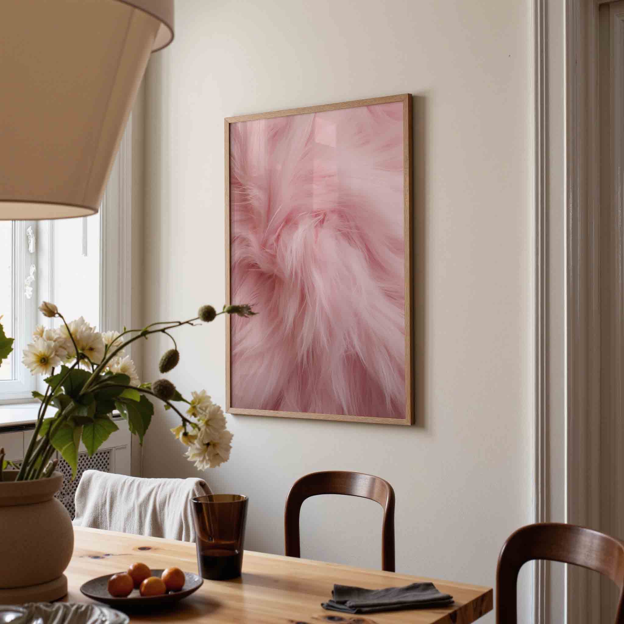 Roze textuur Poster