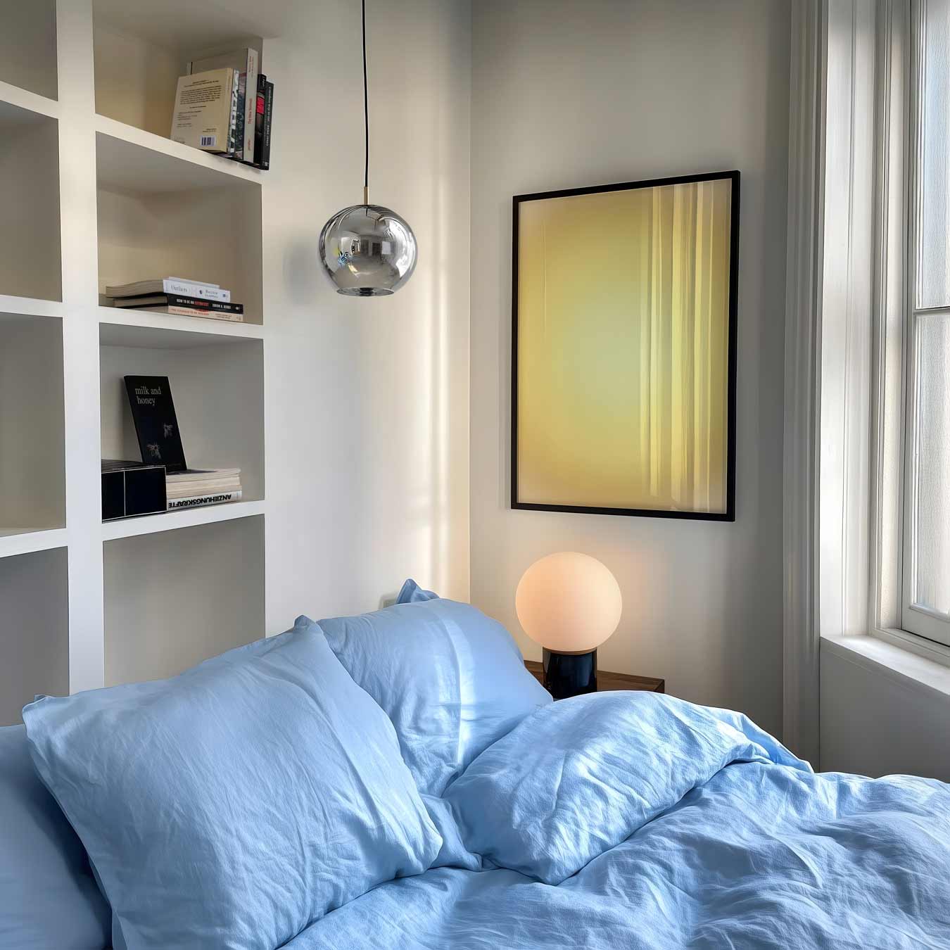 Zonsondergang Dromer Poster-WallArtistic