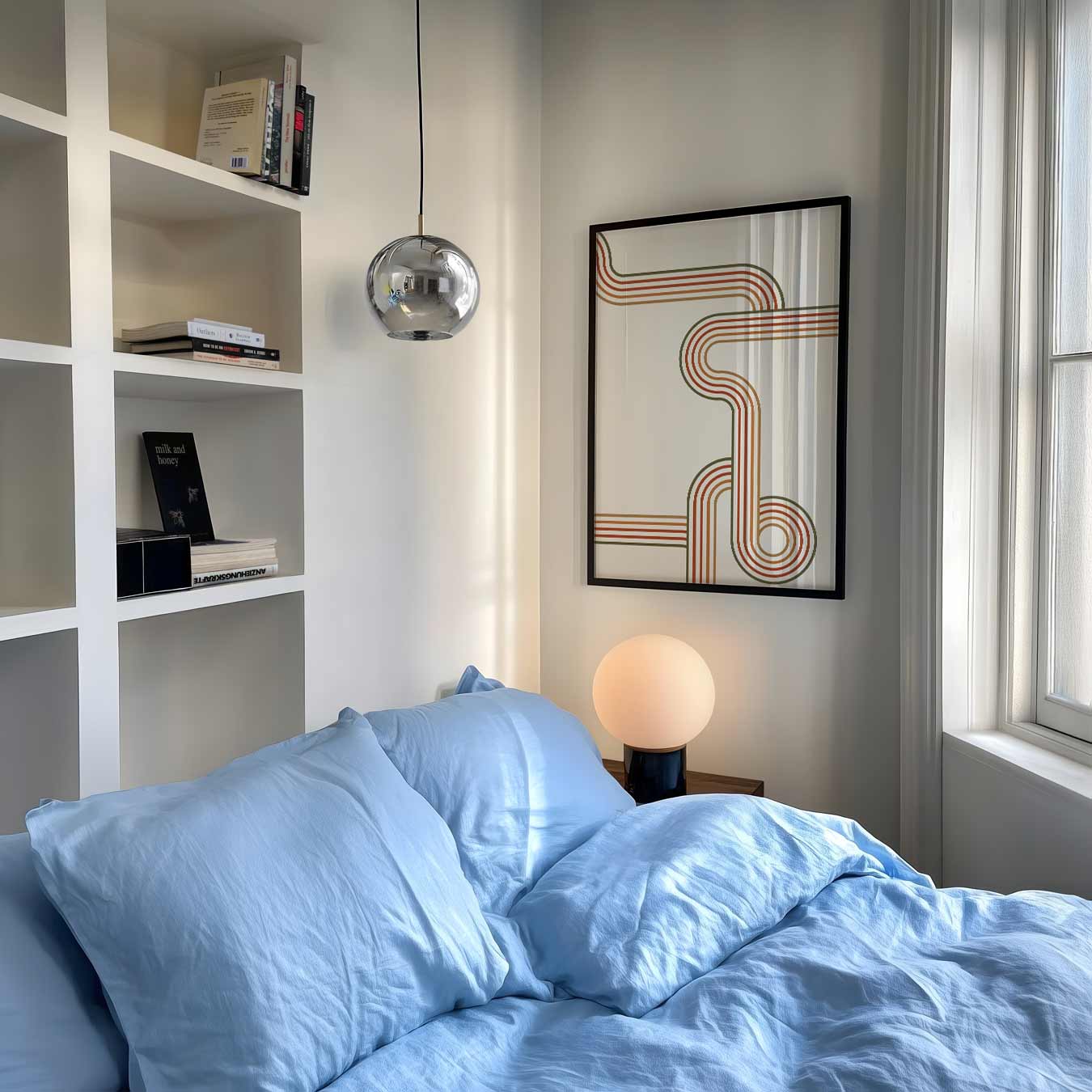 Retro Stripes Poster-WallArtistic