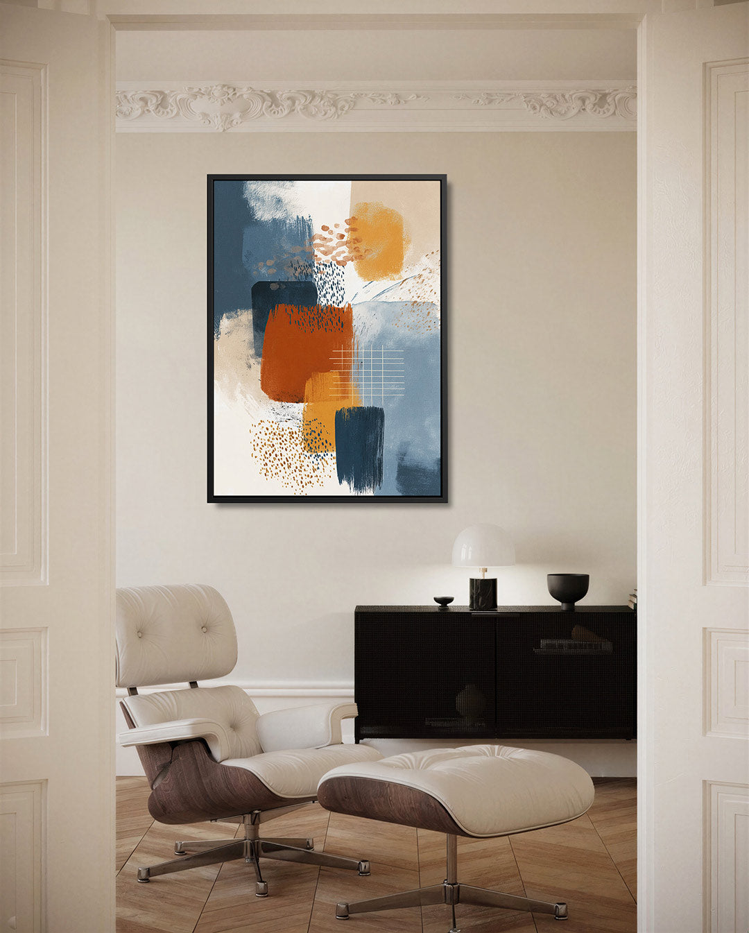 Kleurencompositie Kunstwerk