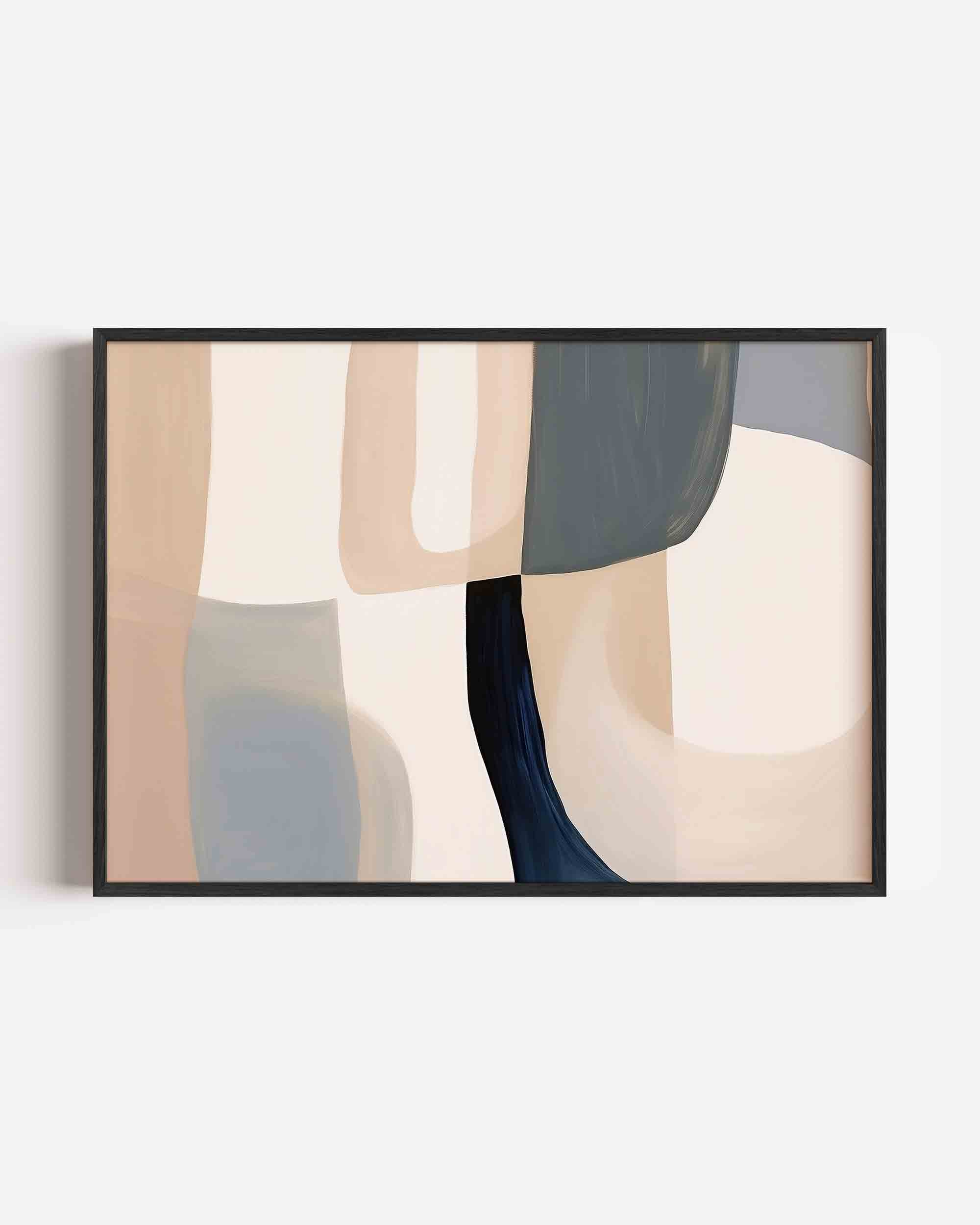Abstracte vormen Poster