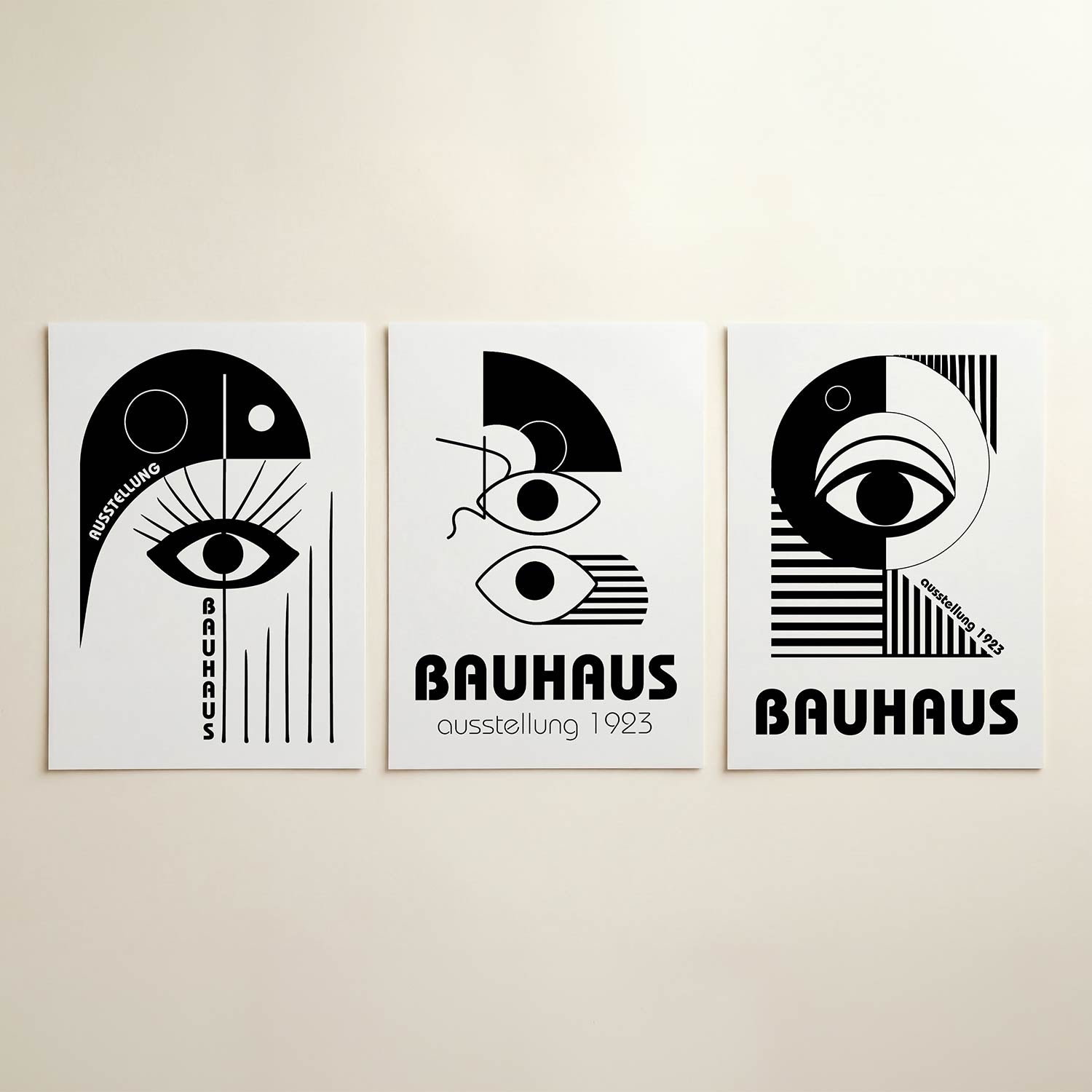 Oog en lijnen Posterset