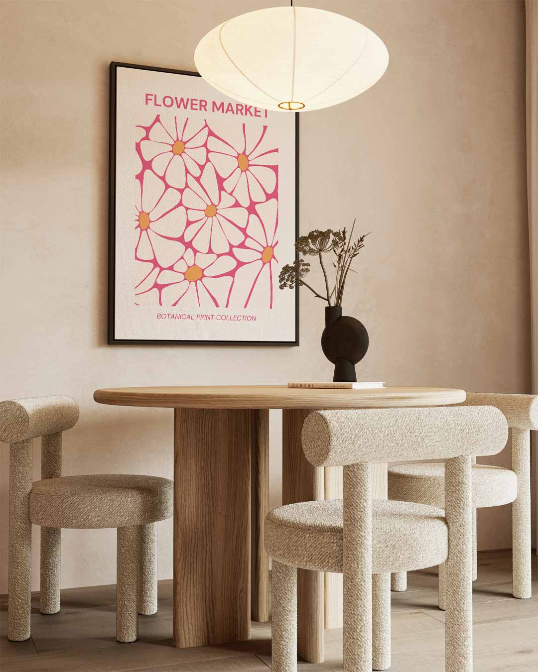 Veelkleurige Bloemenpracht Kunstwerk-canvas-dibond-plexiglas-wanddecoratie-WallArtistic