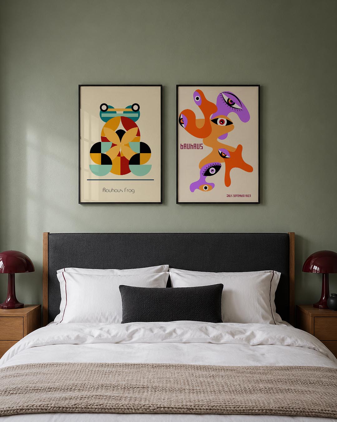 Vormenspel kikker Posterset