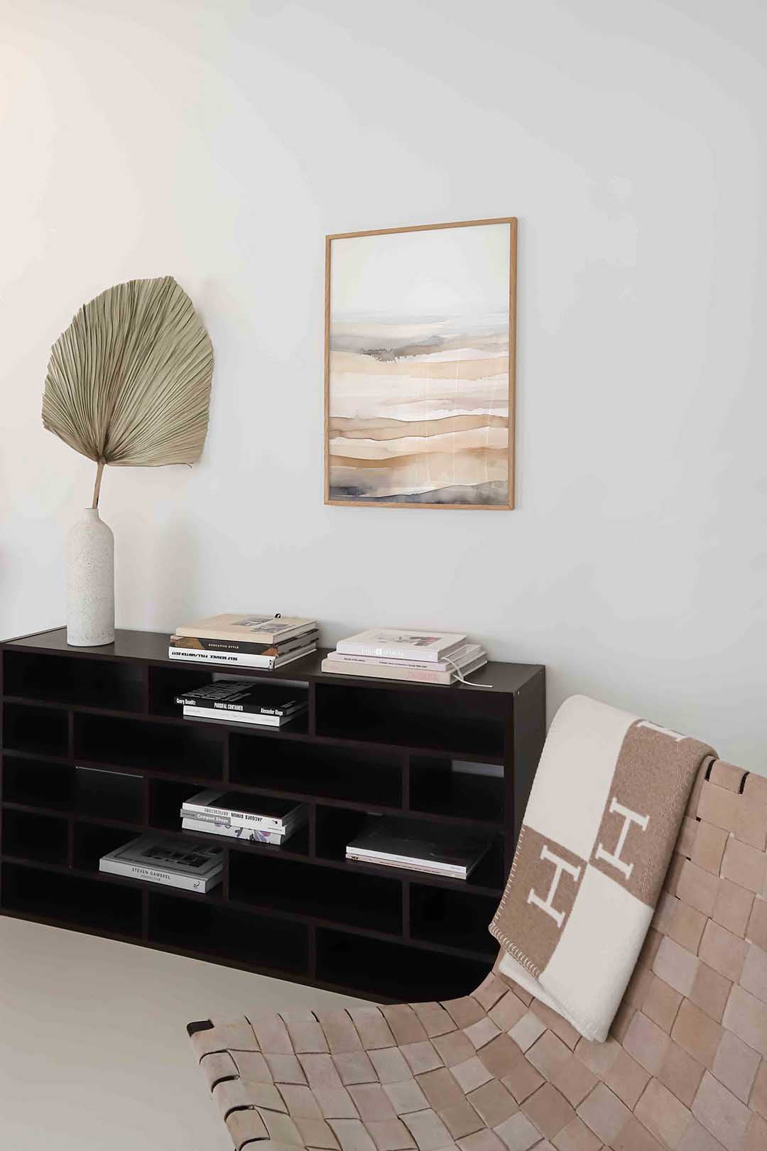 Abstracte lagen Poster