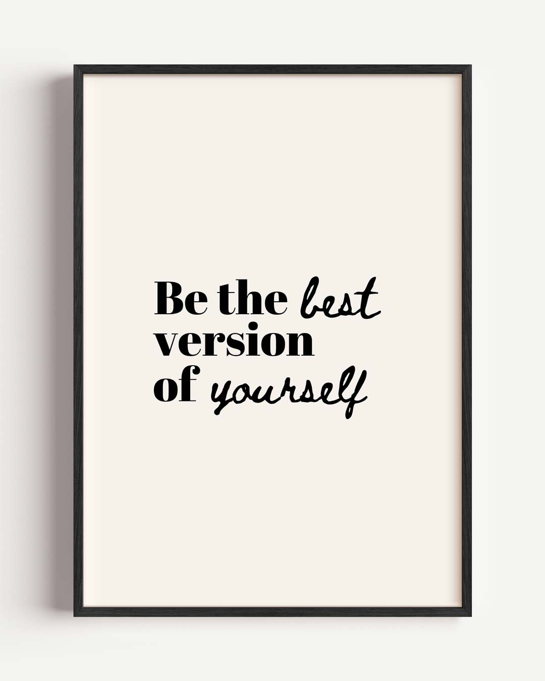 Motiverende Quote Poster-WallArtistic