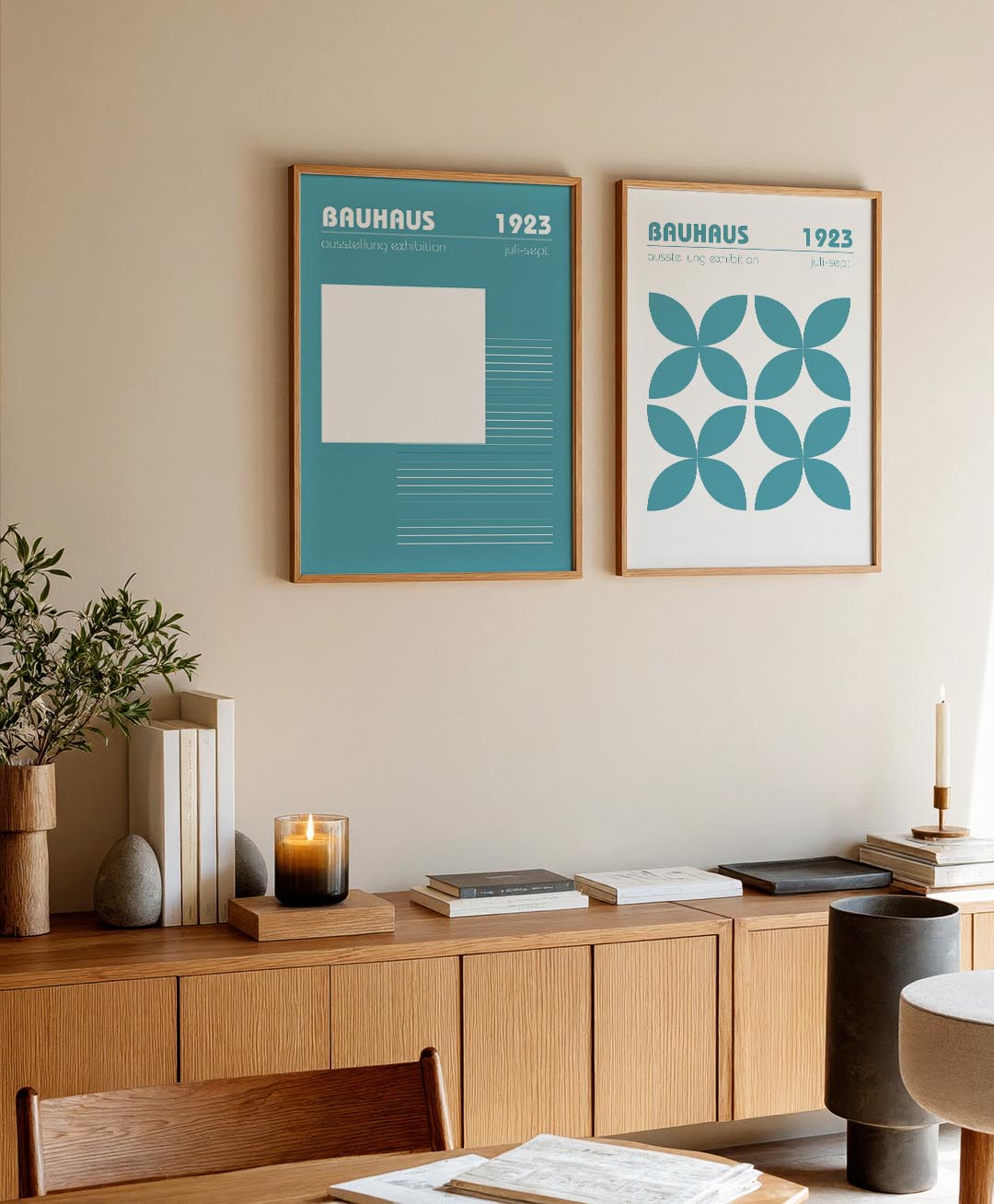 Lijnen en vlaken Posterset