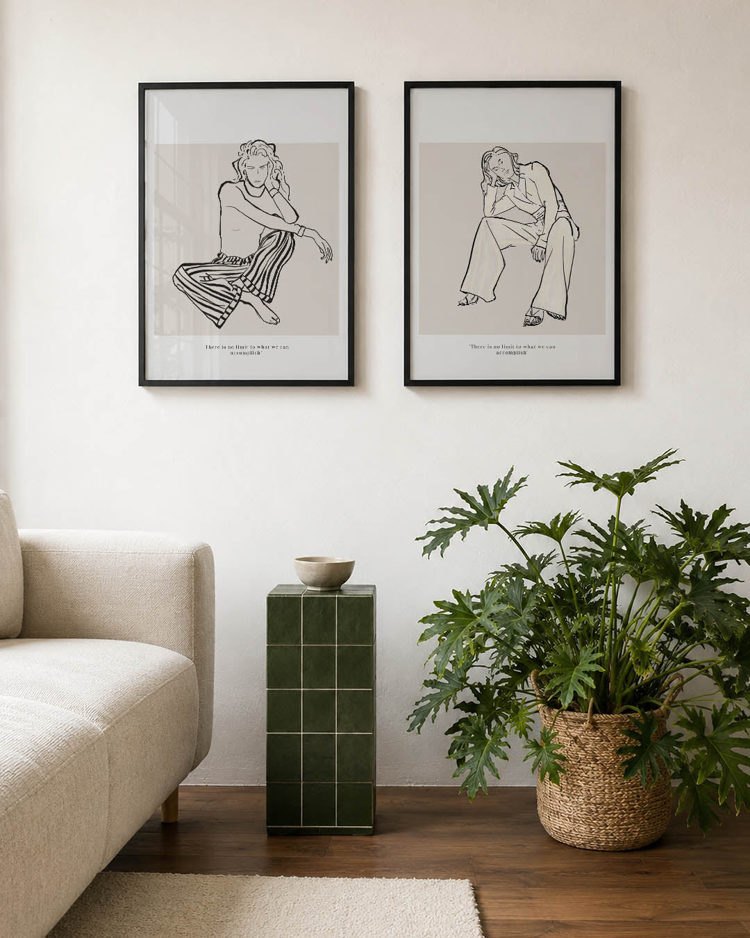 Lijnen en vlakken Posterset