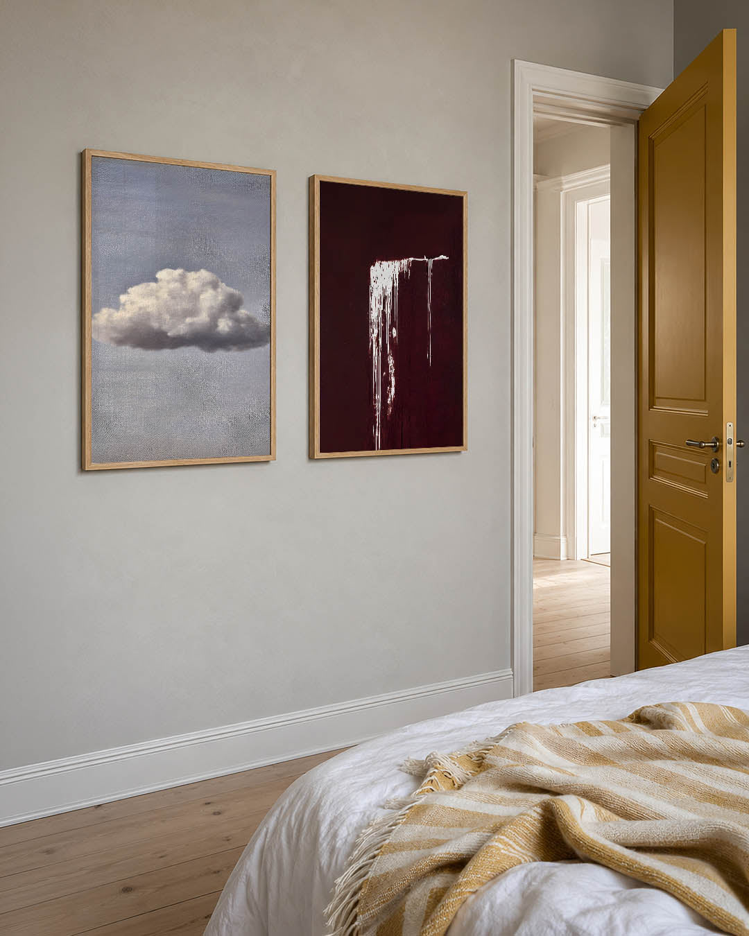 Wolk in textuur Posterset