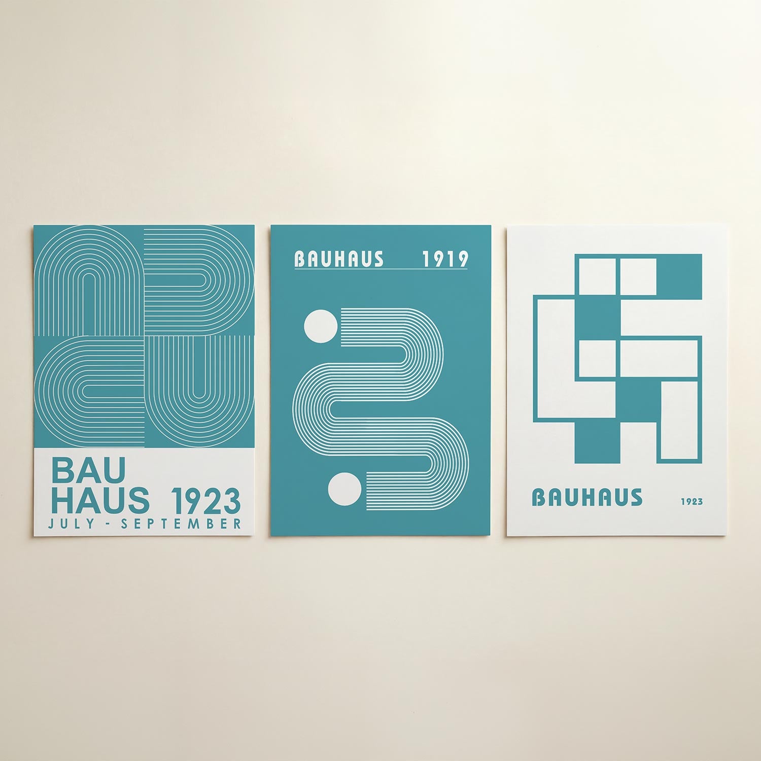 Lijnen en vormen Posterset
