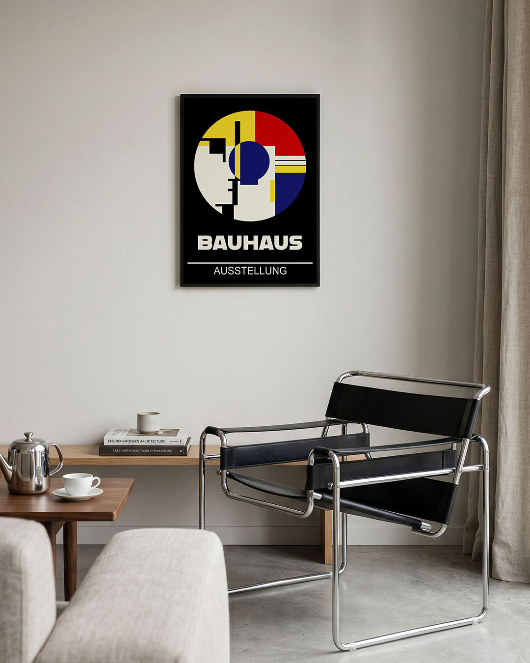 Cirkelvormen en lijnen Poster