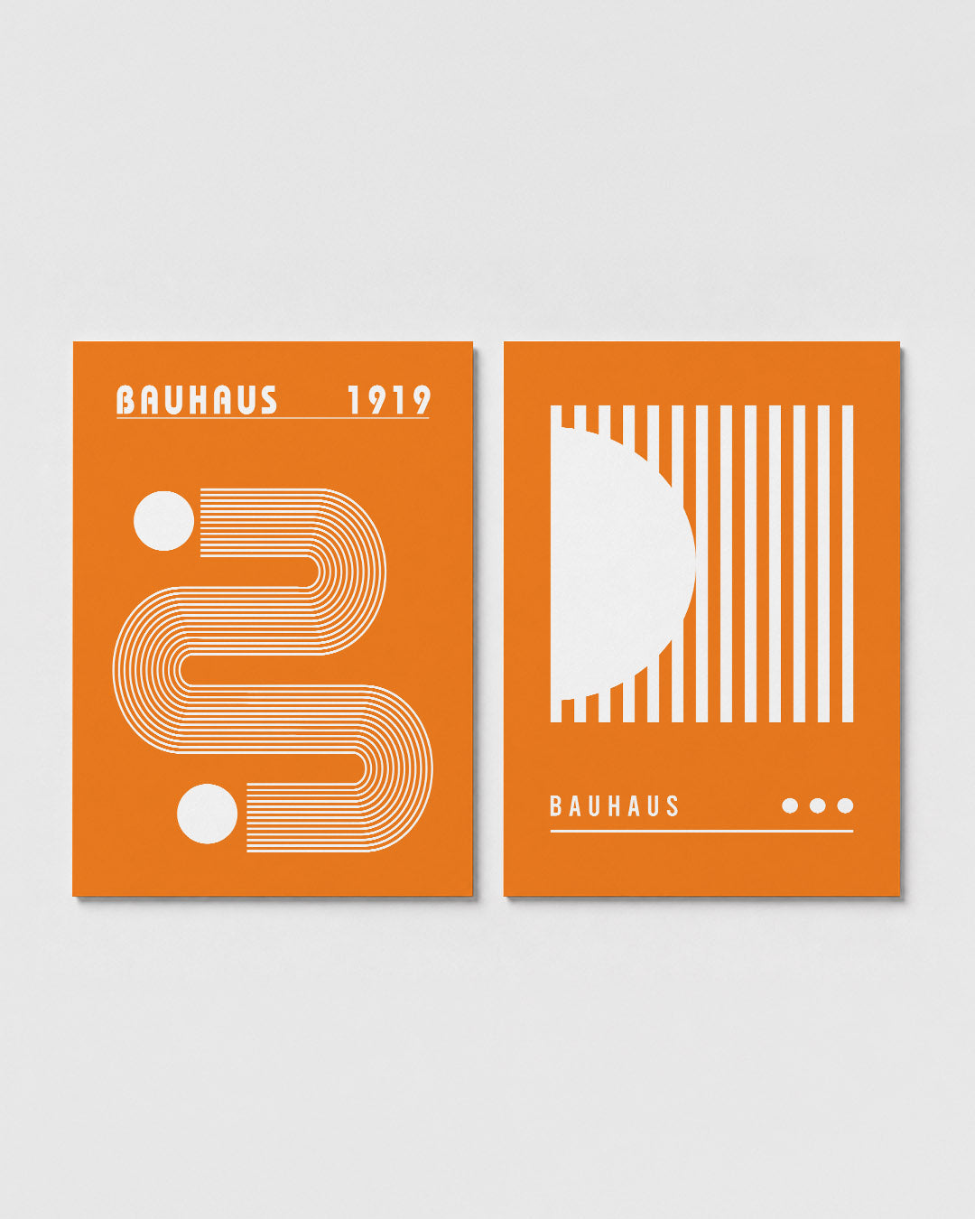 Lijnen en vlakkenspel Posterset