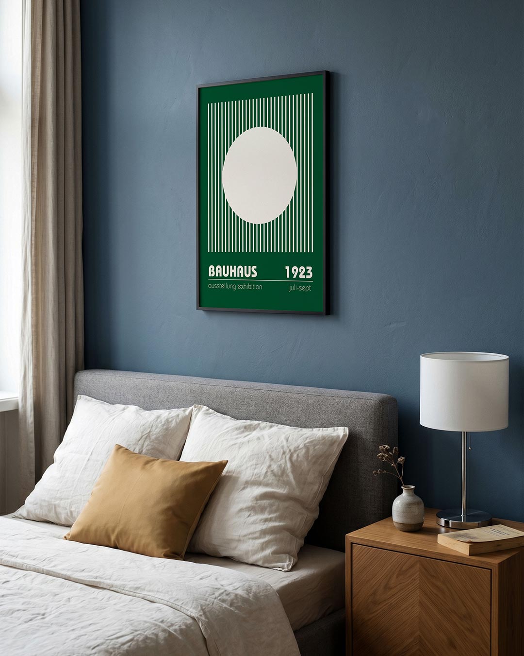 Cirkel en lijnen Poster
