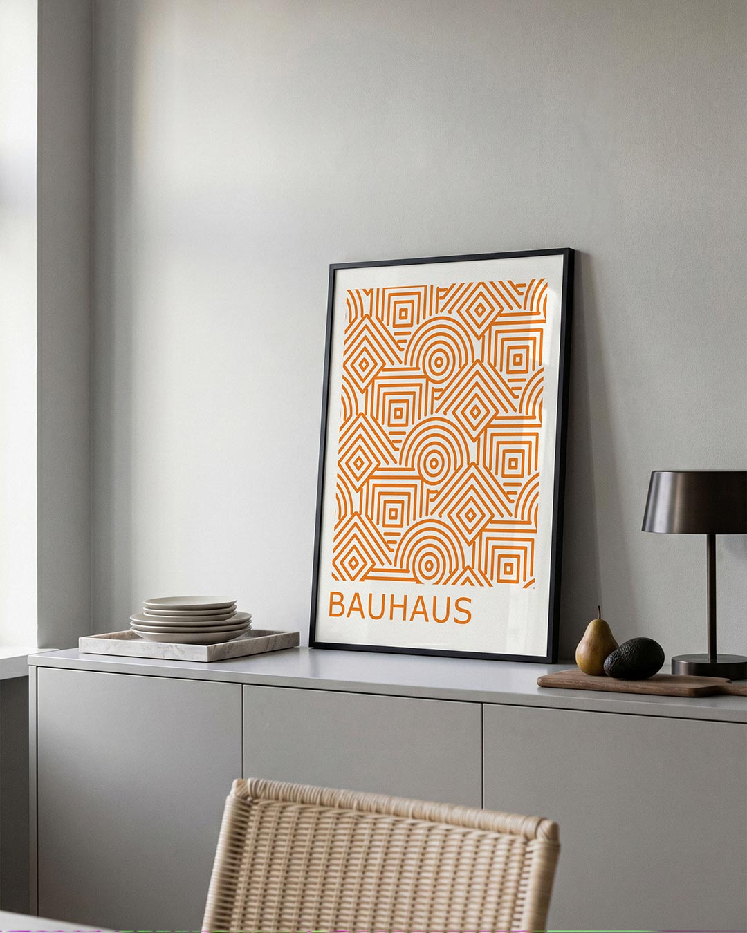 Lijnen en patronen Poster