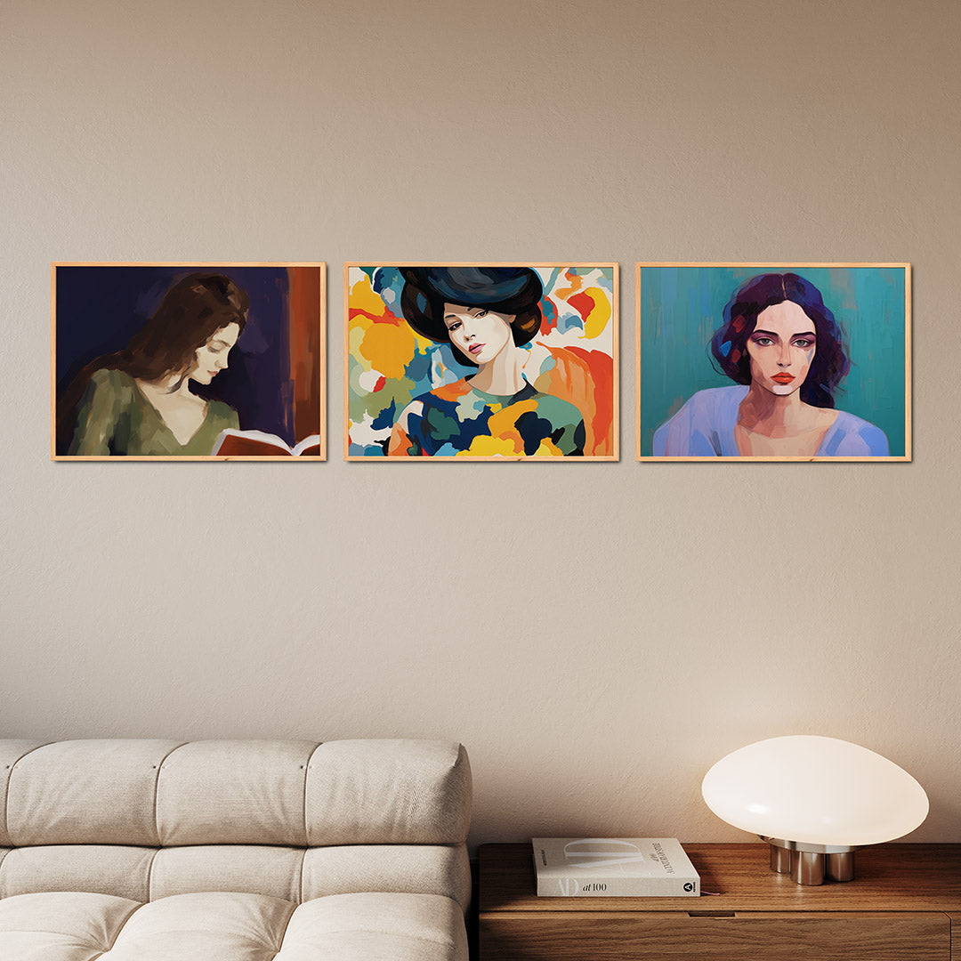 Kleur en rust Posterset