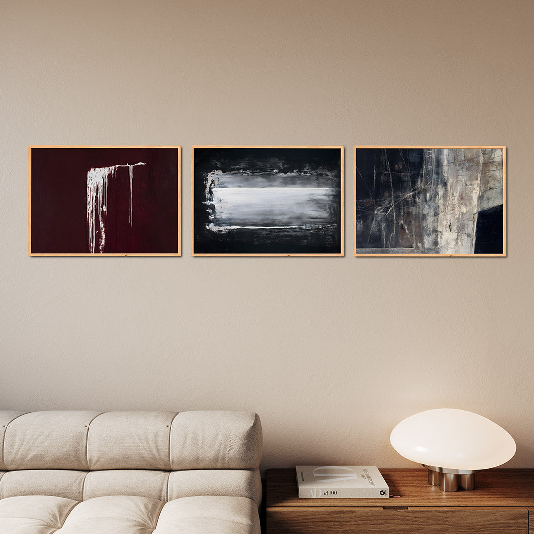 Druipende lijnen Posterset