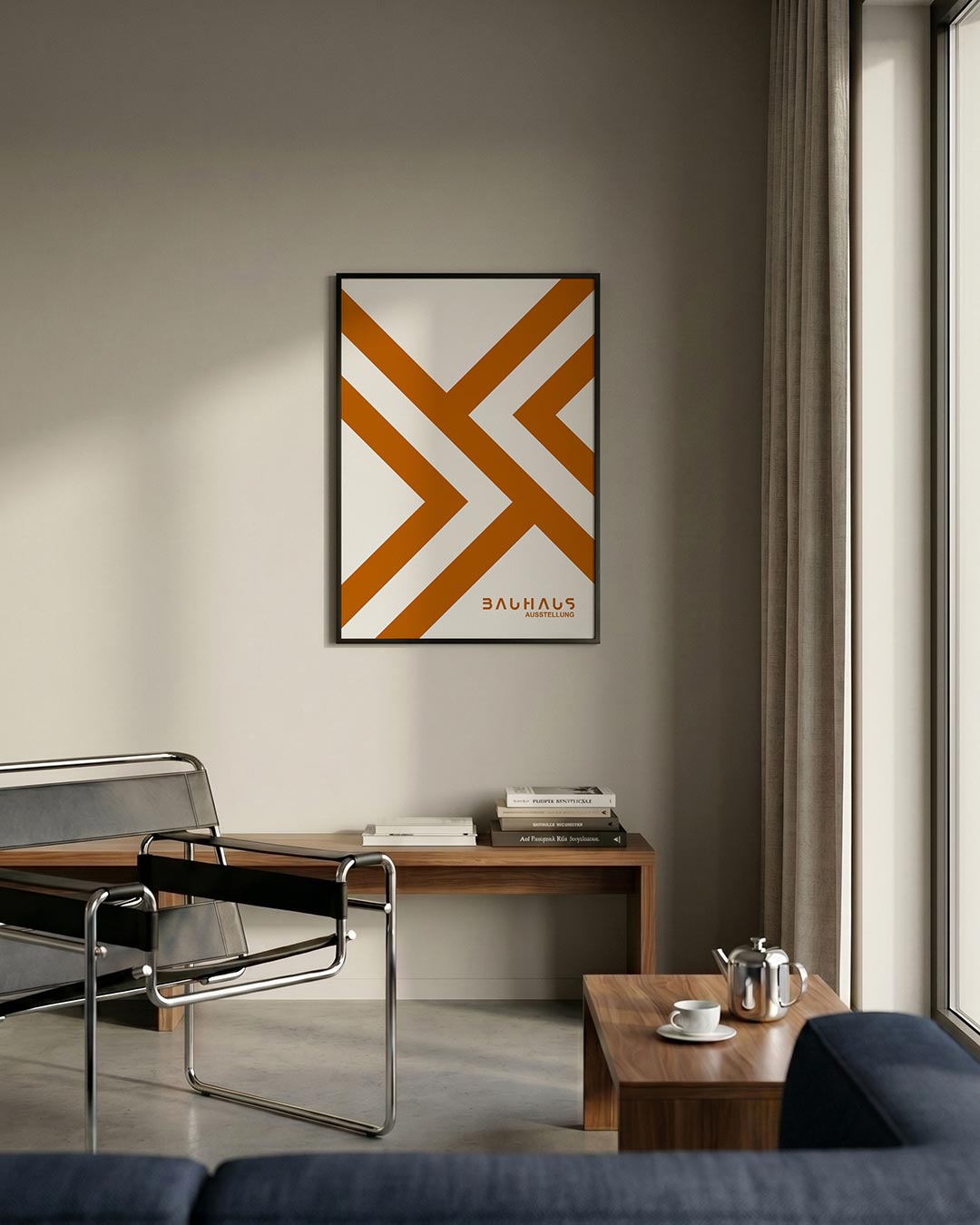 Lijnen en vlakken Poster