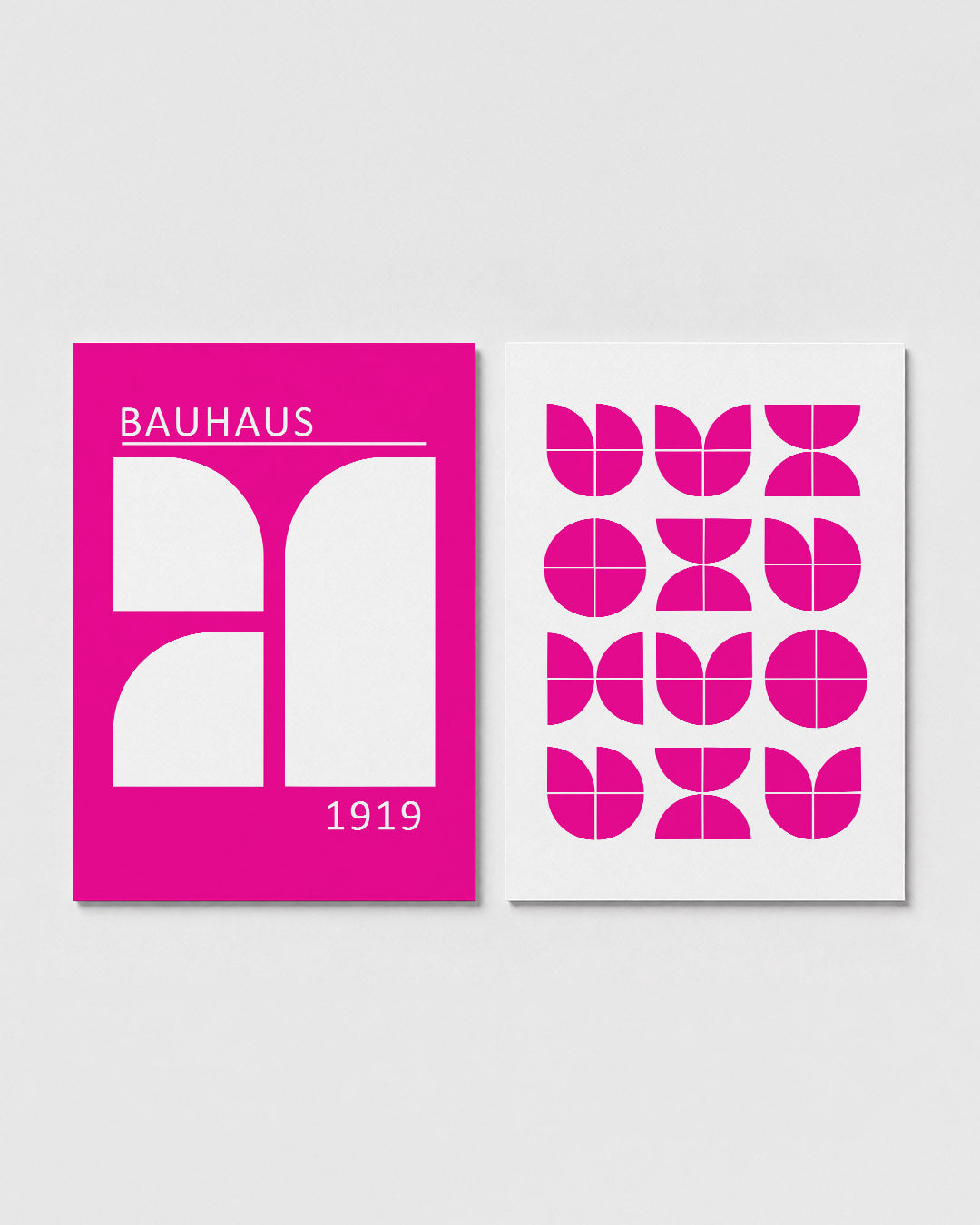 Vormen en vlakken Posterset