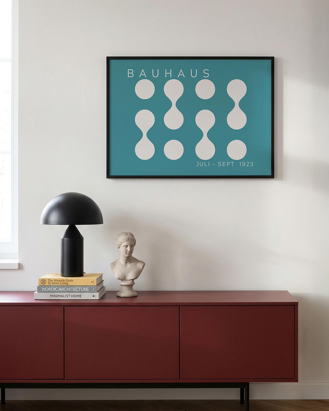 Vormritme en kleur Poster