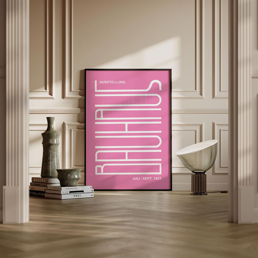 Lijnen en vormen Poster