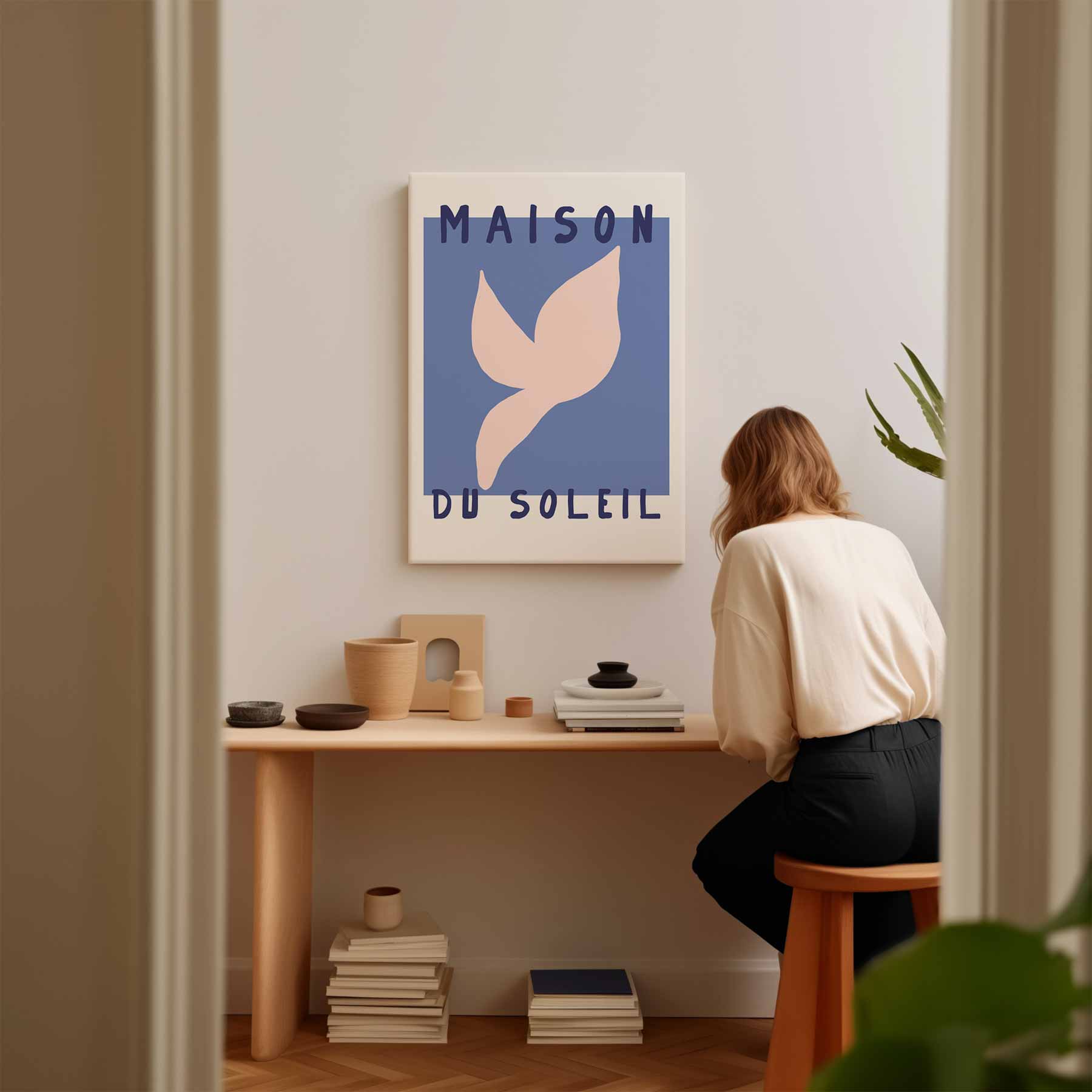 Maison Du Soleil Kunstposter