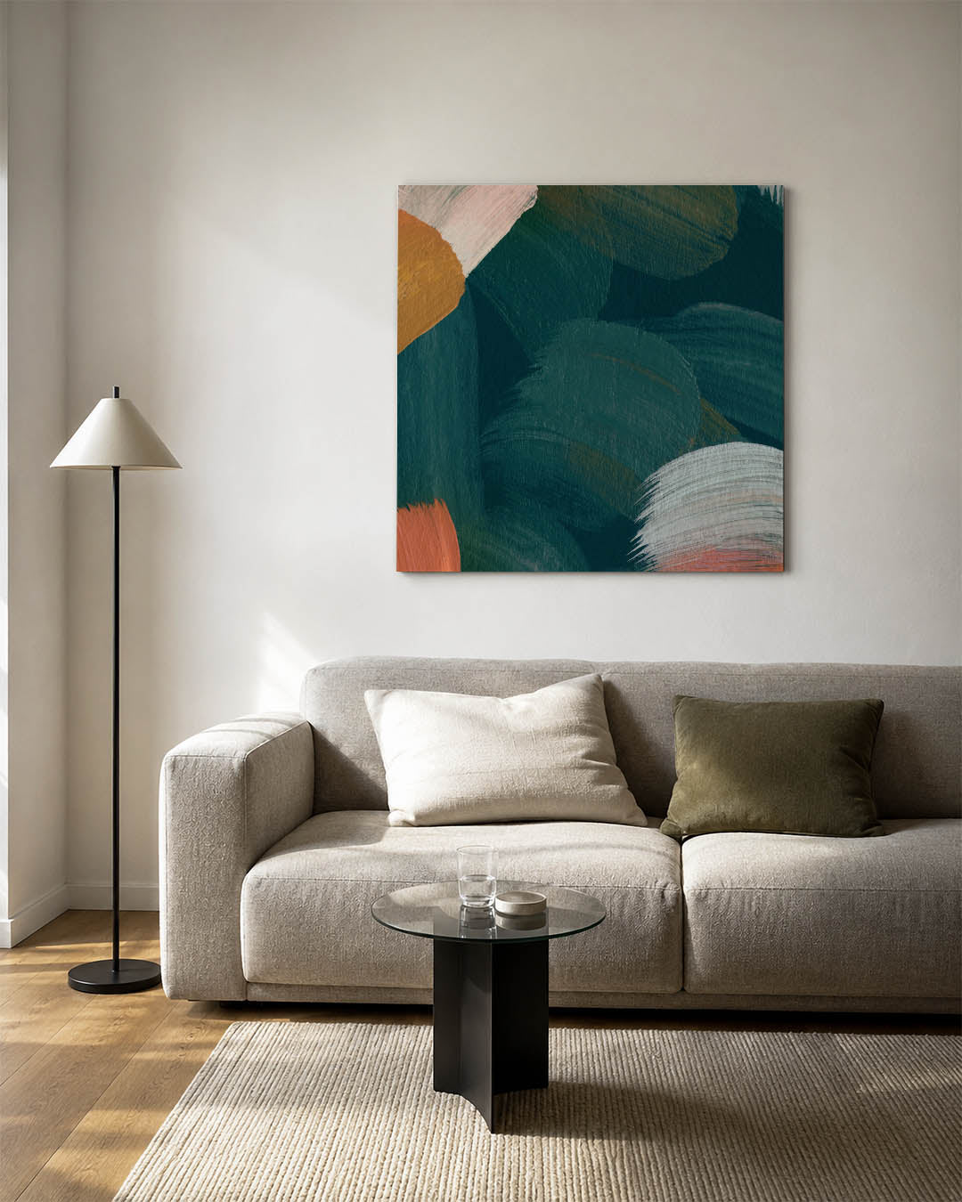 Kleurencompositie Kunstwerk