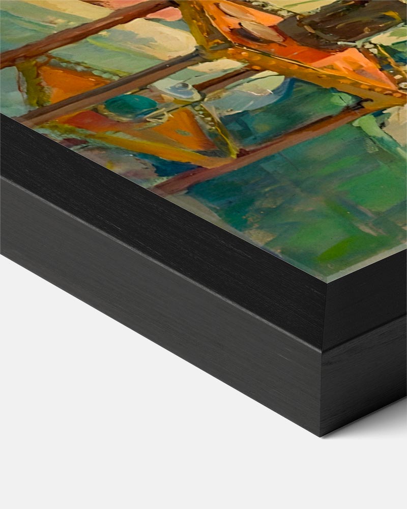 Gezellige Woonkamer Sfeerposter-WallArtistic