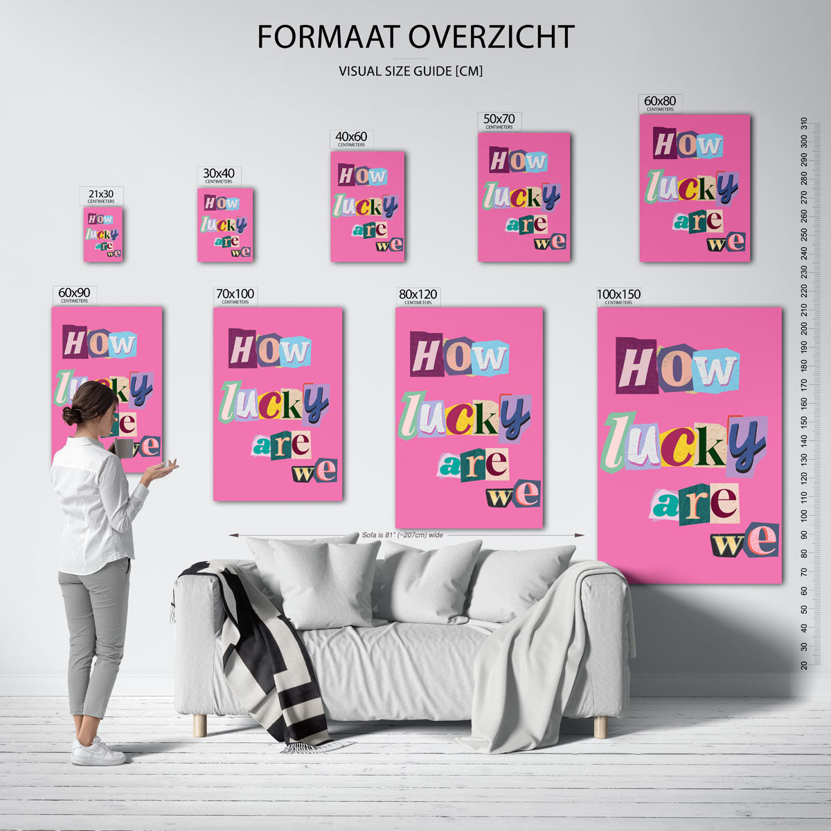 How lucky are we Poster