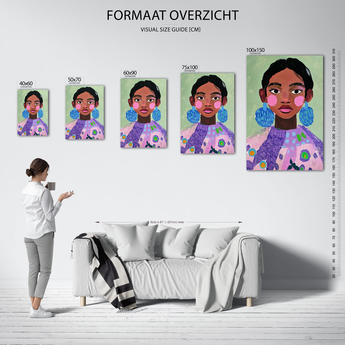Portret Kunstwerk