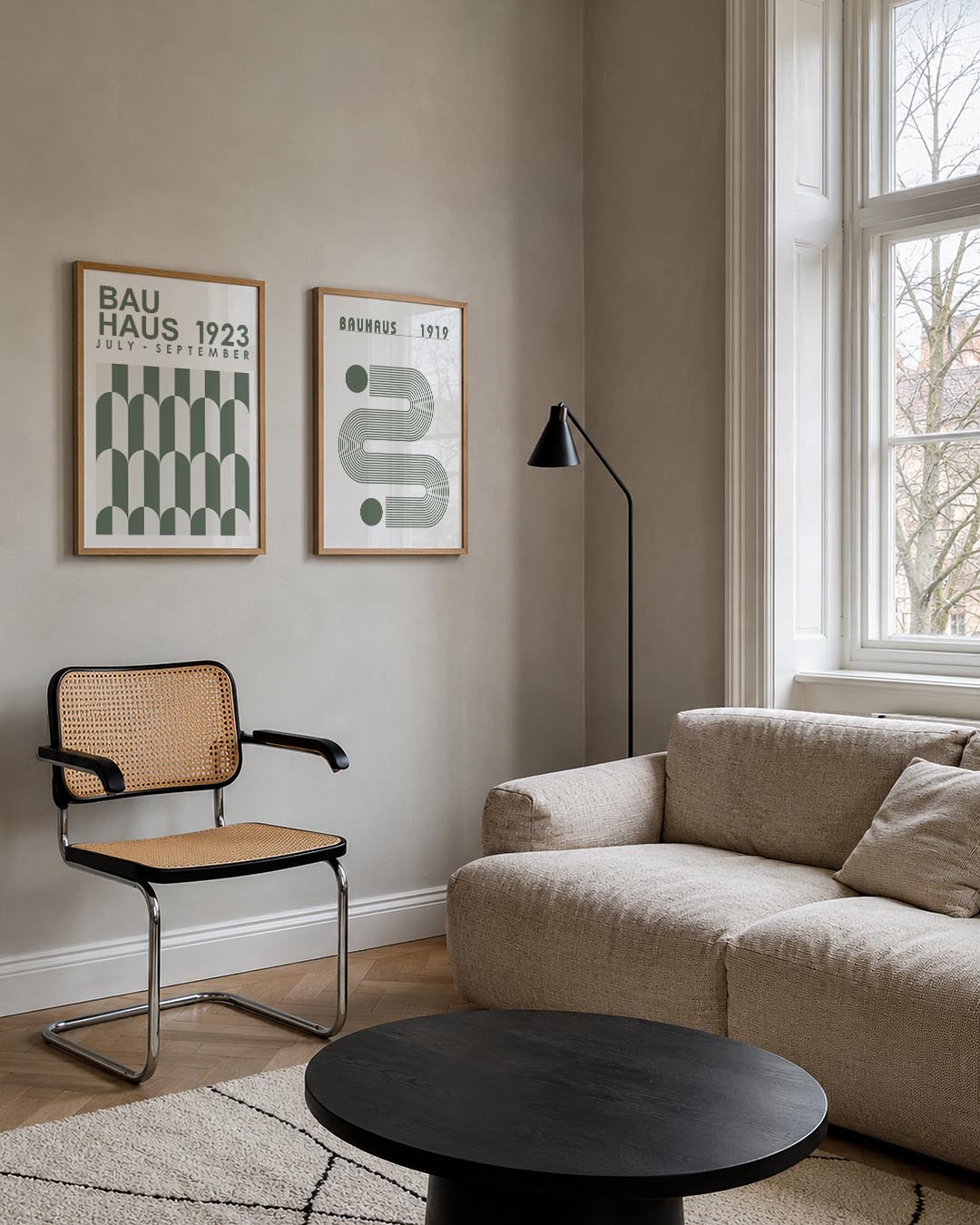 Ritme en vlakkenspel Posterset