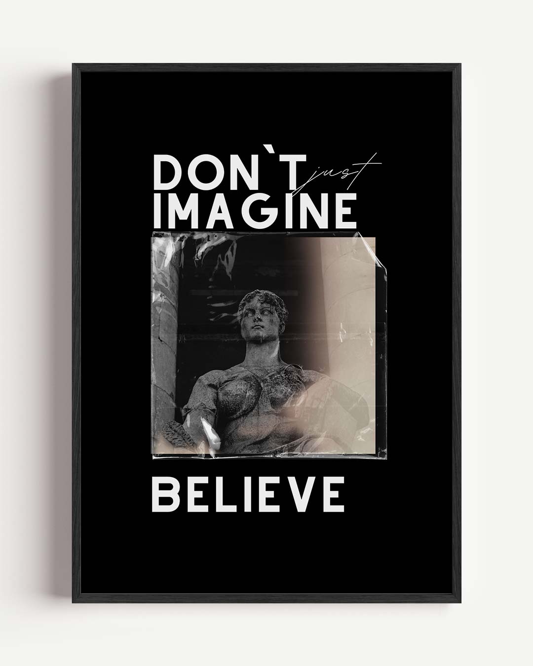 Motivatieposter met Inspirerende Boodschap Poster-WallArtistic