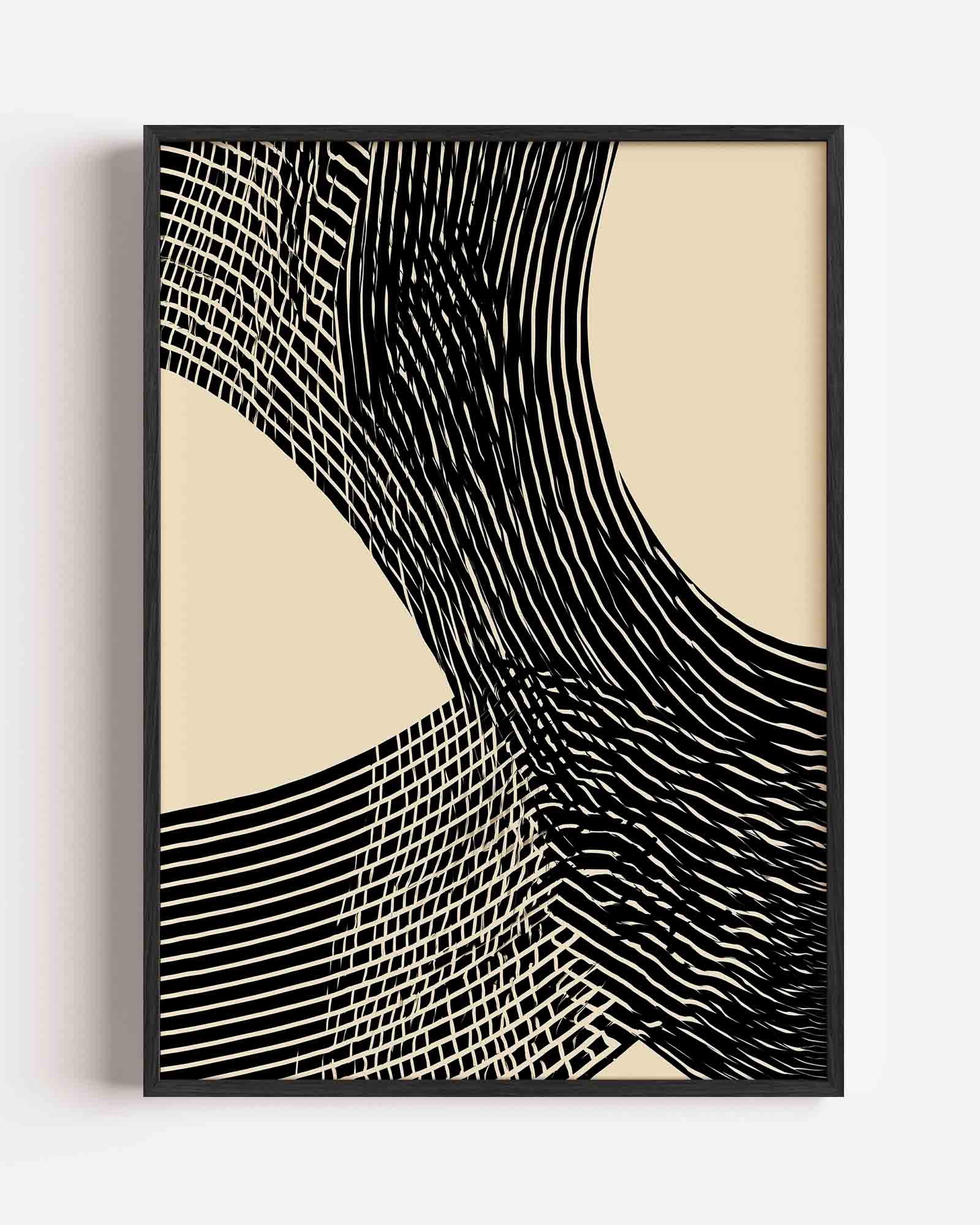 Abstracte lijnen Poster