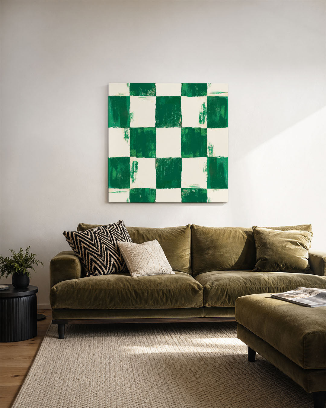 Geometrisch patroon Kunstwerk