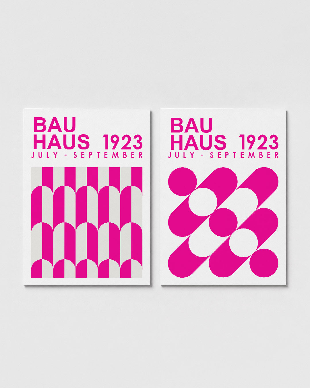 Vormen en vlakken Posterset