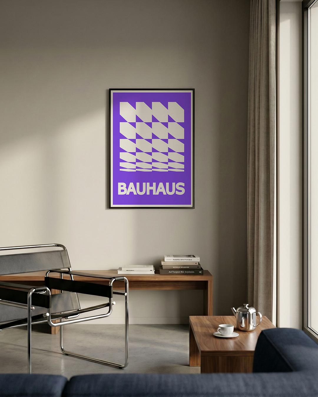 Vormritme en kleur Poster