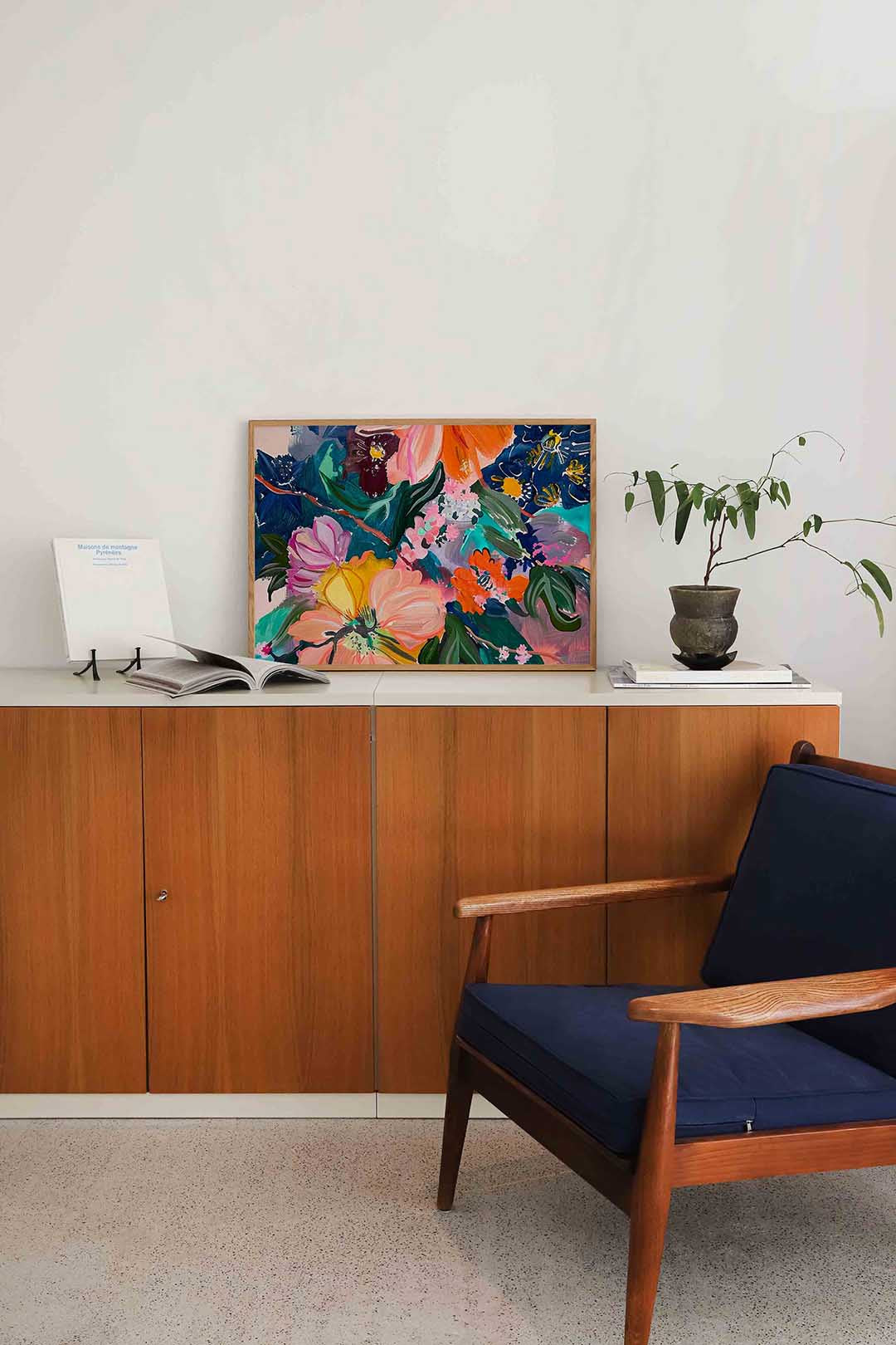 Bloemenexplosie Poster