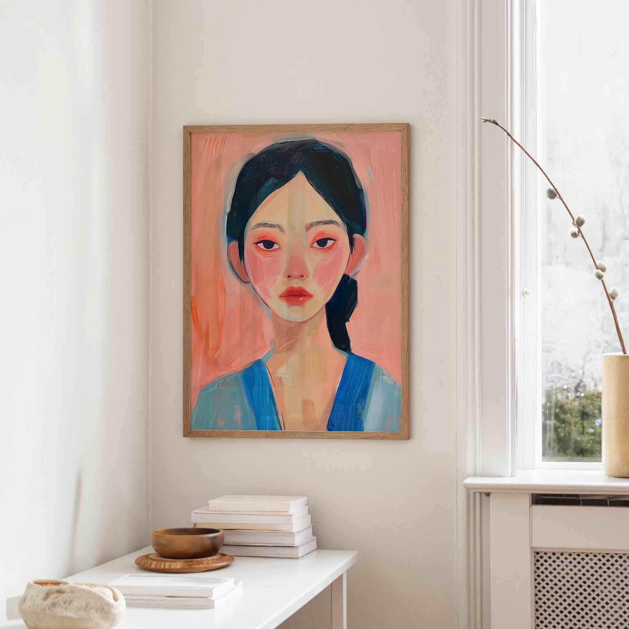 Vrouwelijk portret Poster