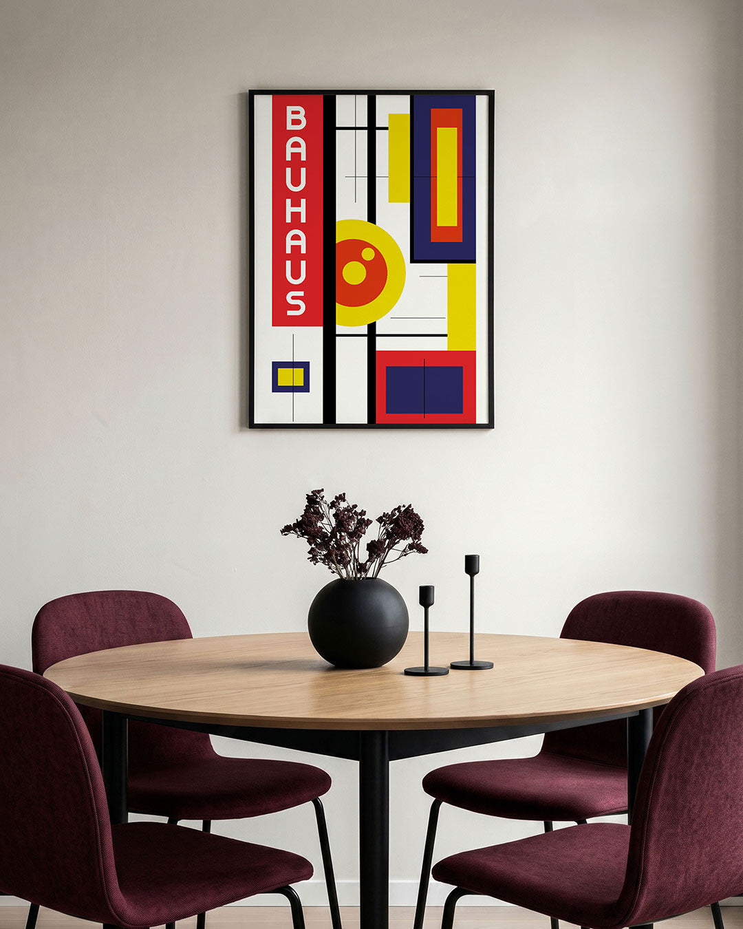 Vormen en vlakkenspel Poster