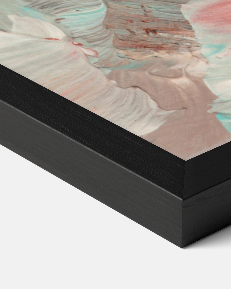 Dromerige Abstracte Kunstposter-WallArtistic