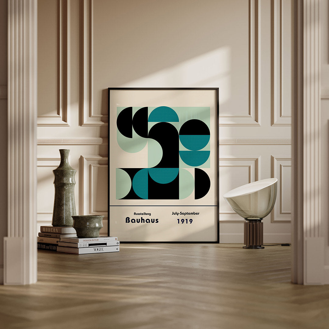Vorm en kleurvlakken Poster