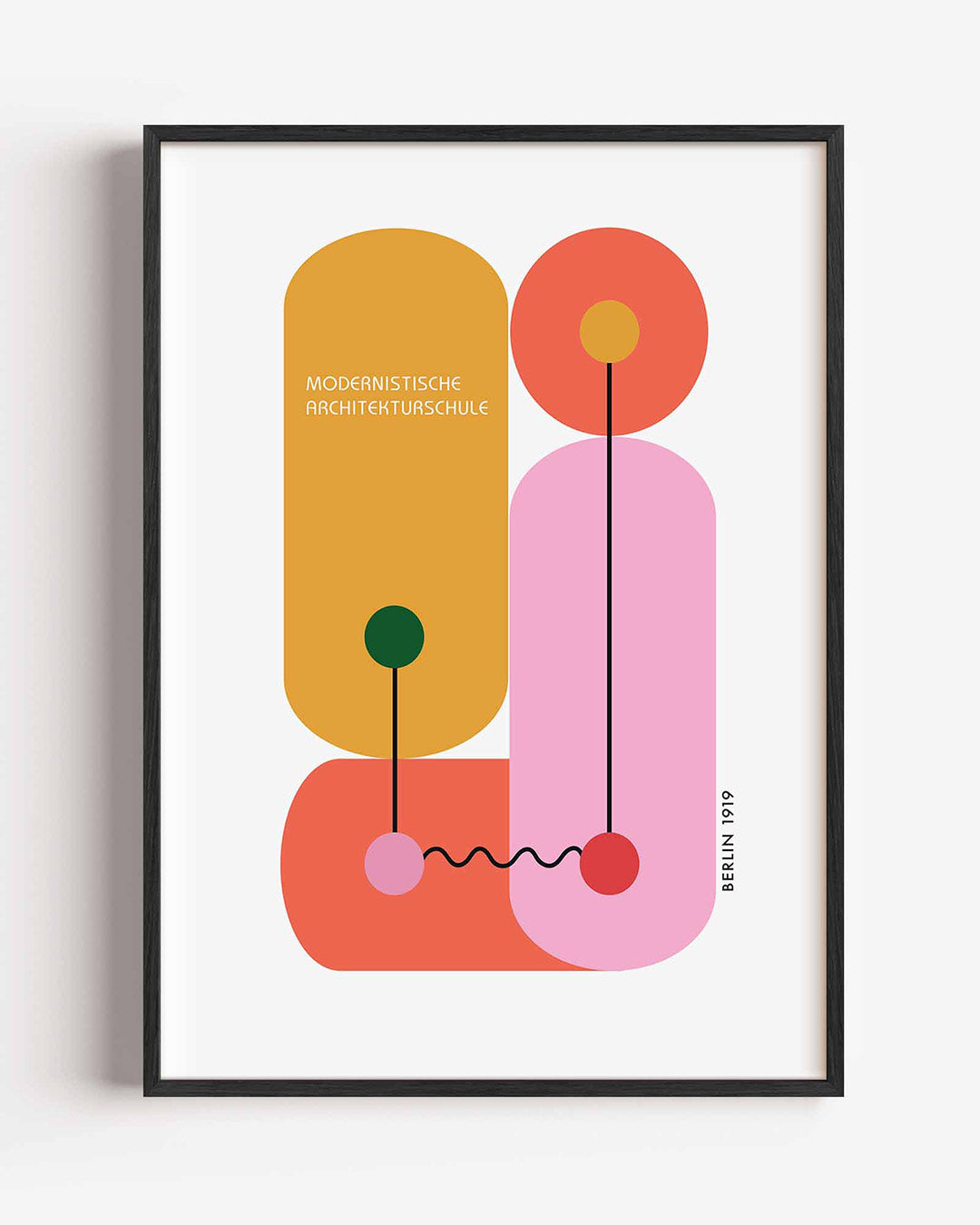 Vormen en lijnen Poster