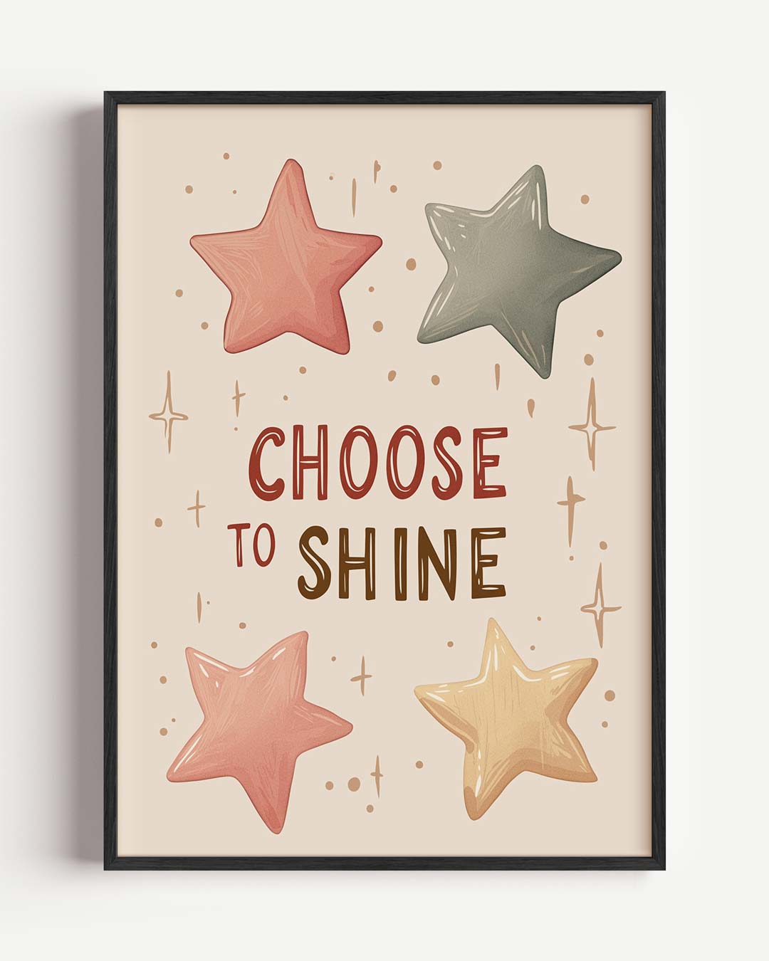 Inspirerende Sterren Poster-WallArtistic