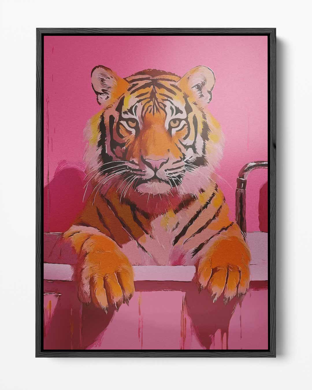 Tiger in the Bath Artwork