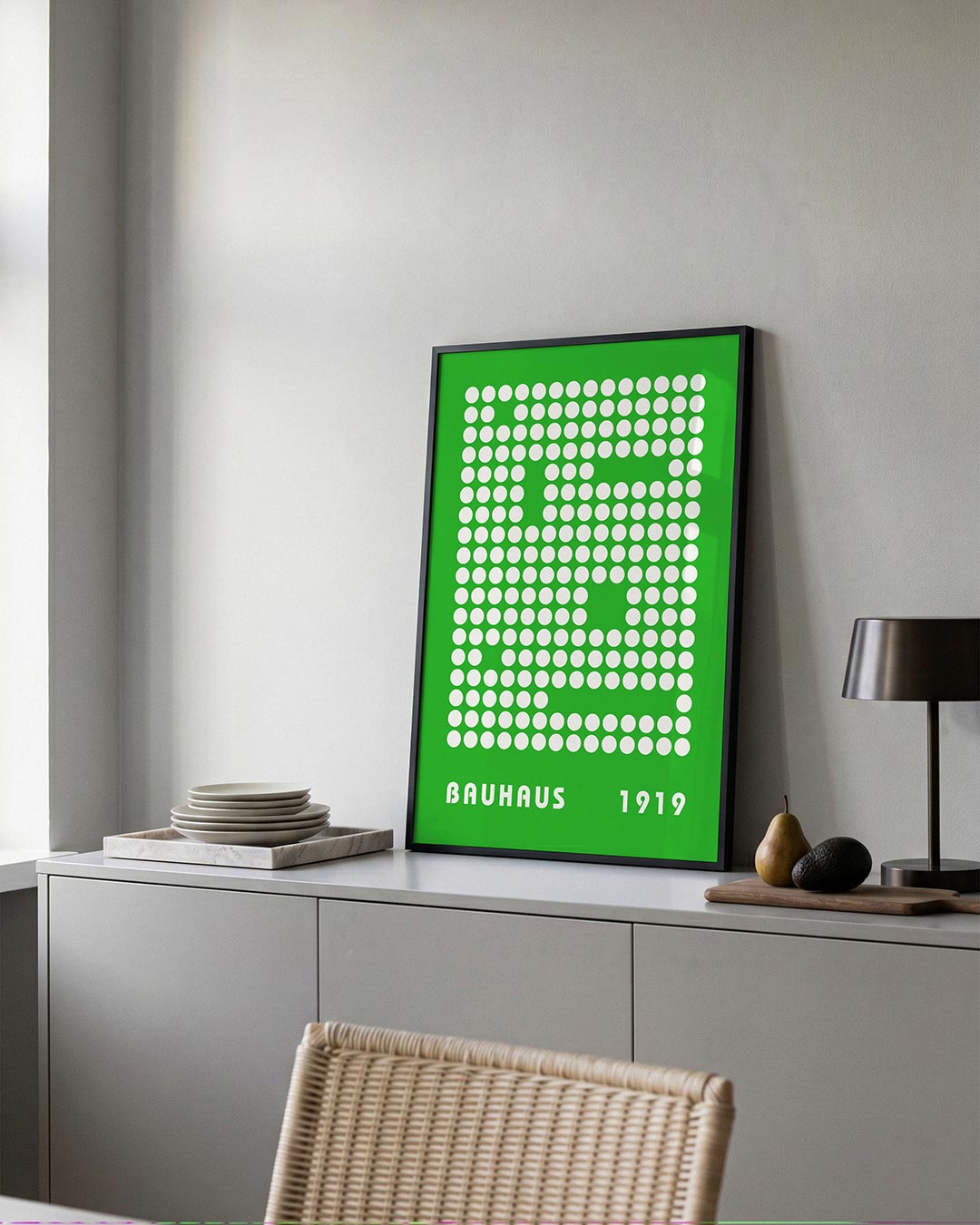 Cirkelpatroon ritme Poster