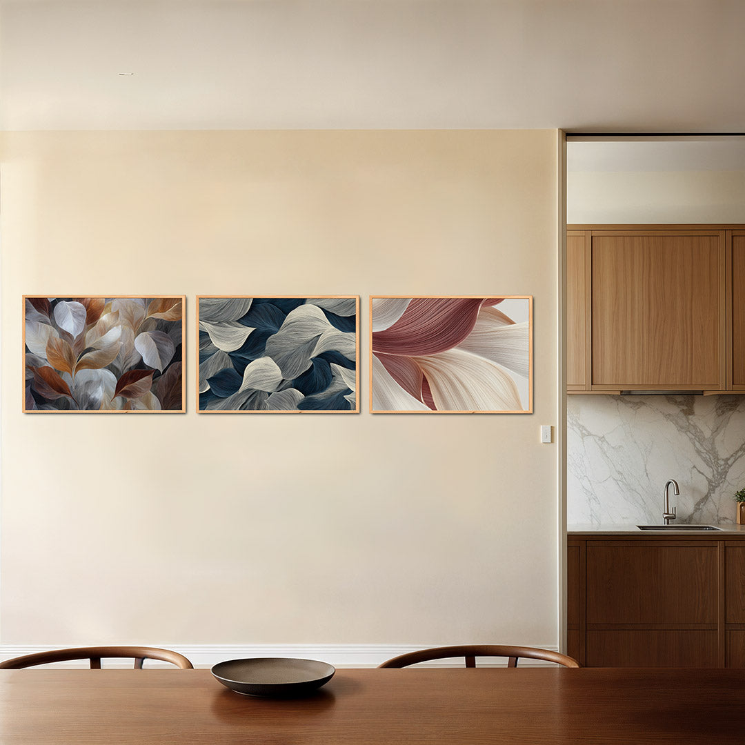 Bladervormen harmonie Posterset