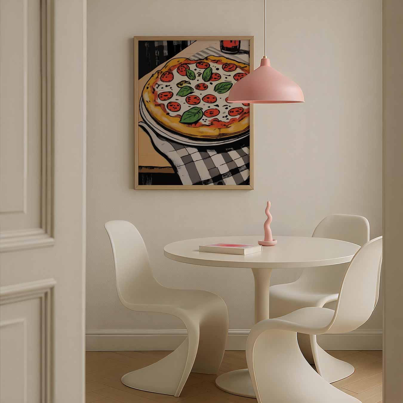 Pizza Liefde Poster-WallArtistic