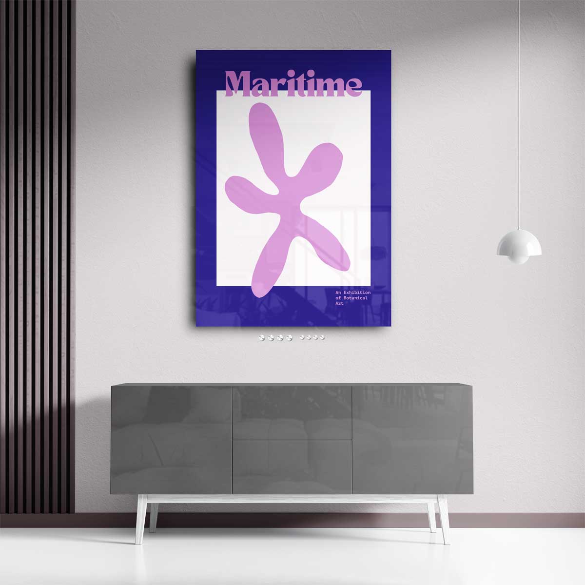 Maritieme Bloemkunst Kunstwerk-canvas-dibond-plexiglas-wanddecoratie-WallArtistic